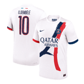 Maillot de foot PSG O.DEMBÉLÉ #10 Extérieur Authentique 2024/25 - Édition UCL